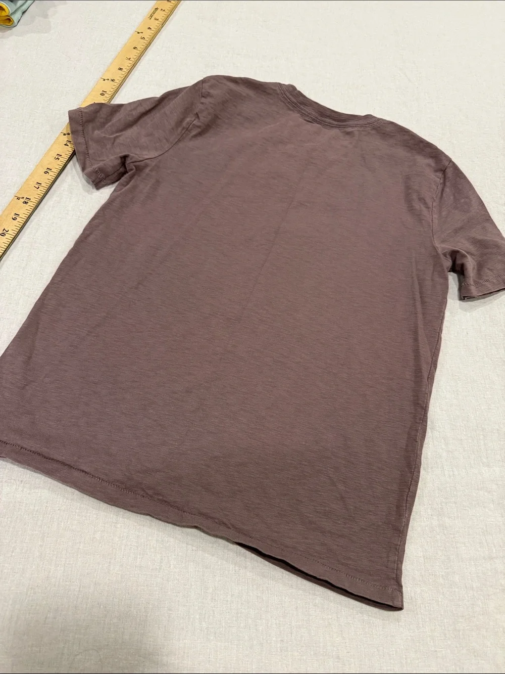 GAP kids Short Sleeve Pocket Tee - Plum Brown size XL